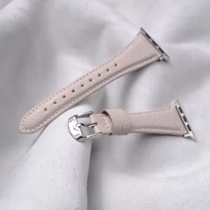 Apple Watch Leather Strap — Cotton